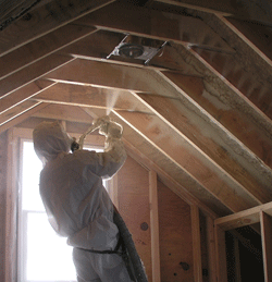 Joliet IL attic spray foam insulation